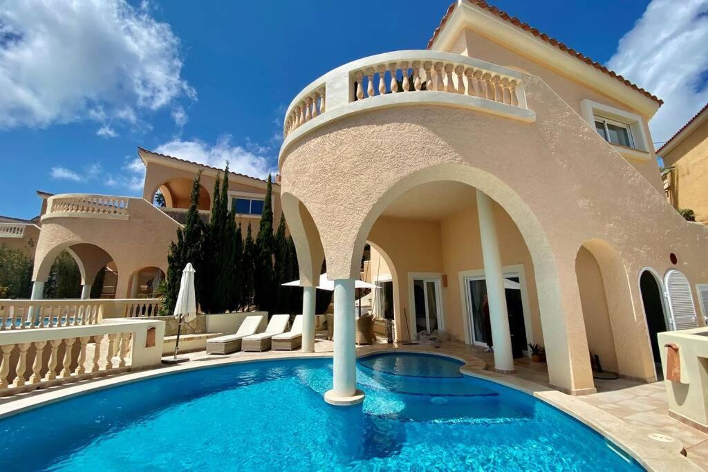 Meerblick Villa "Buena Vista" In Santa Ponsa, Mallorca Exterior foto
