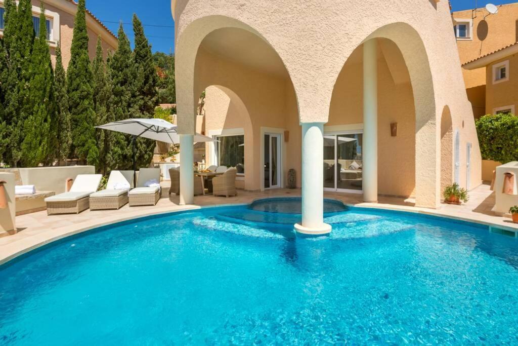 Meerblick Villa "Buena Vista" In Santa Ponsa, Mallorca Exterior foto